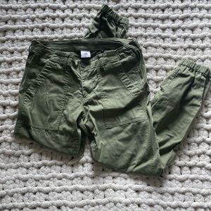 Green Cargo Joggers